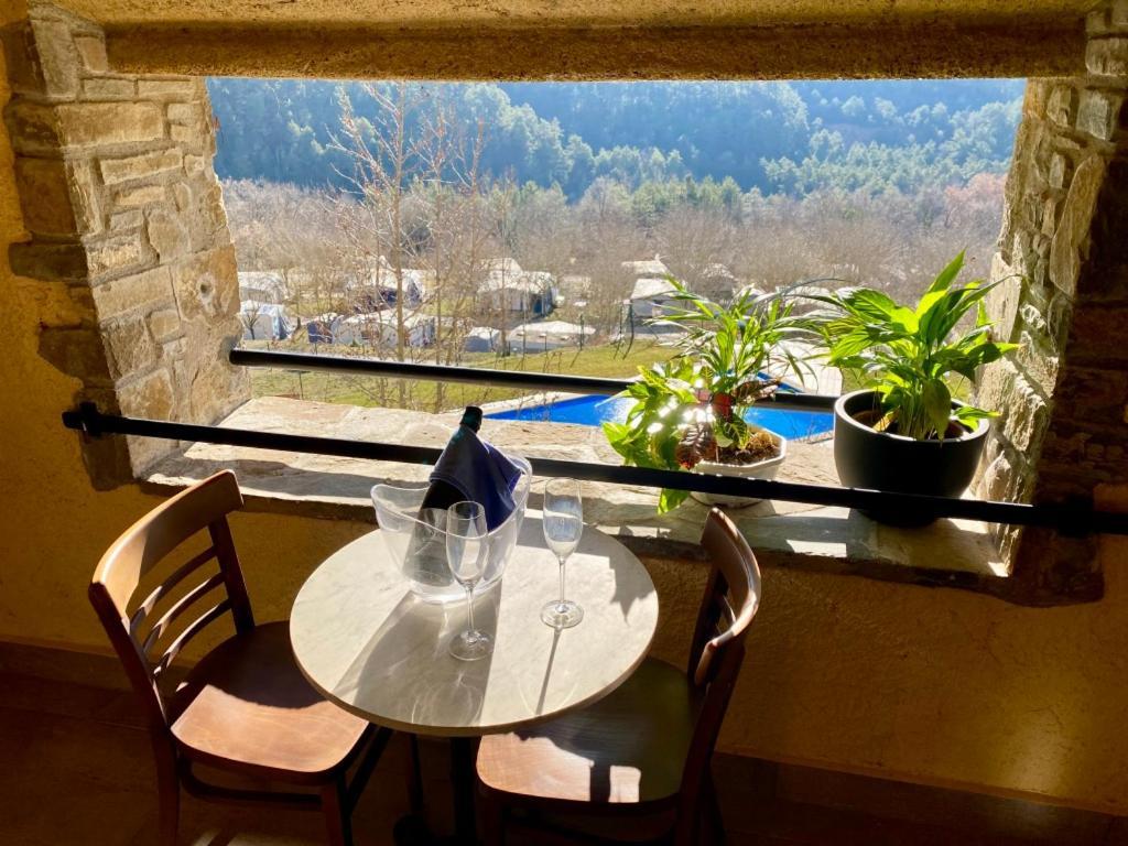Campalans Hotel Rural Bungalows Mobilhomes Borredá المظهر الخارجي الصورة
