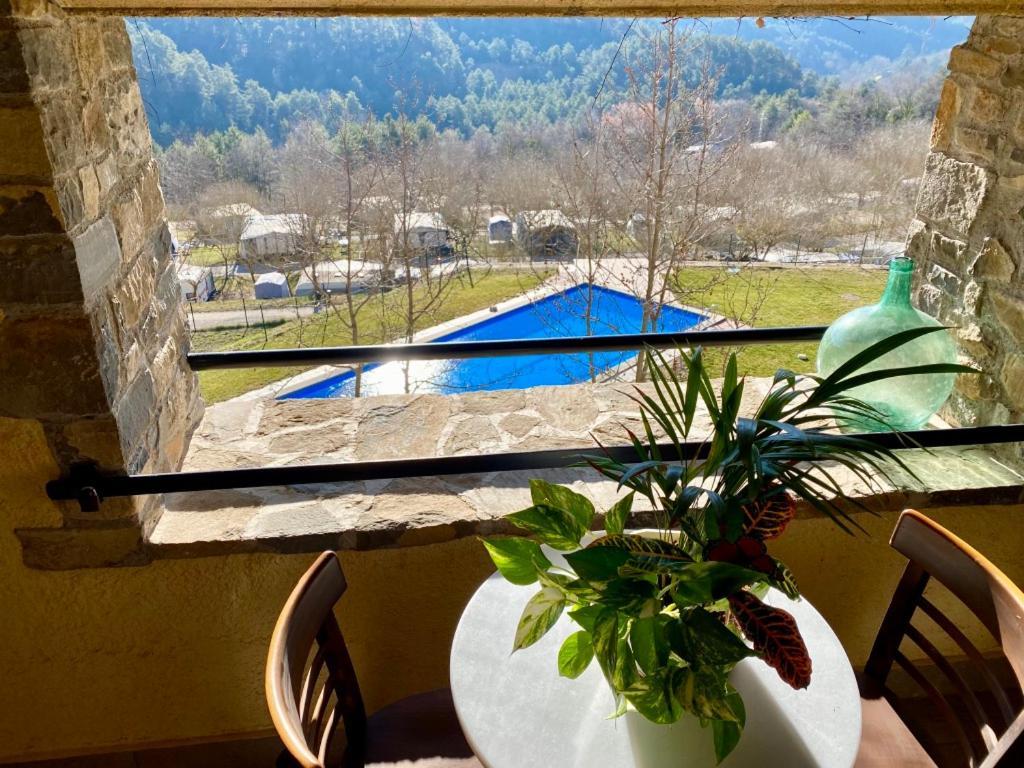 Campalans Hotel Rural Bungalows Mobilhomes Borredá المظهر الخارجي الصورة